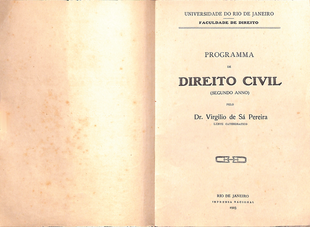 Programa de Direito Civil (PDF)