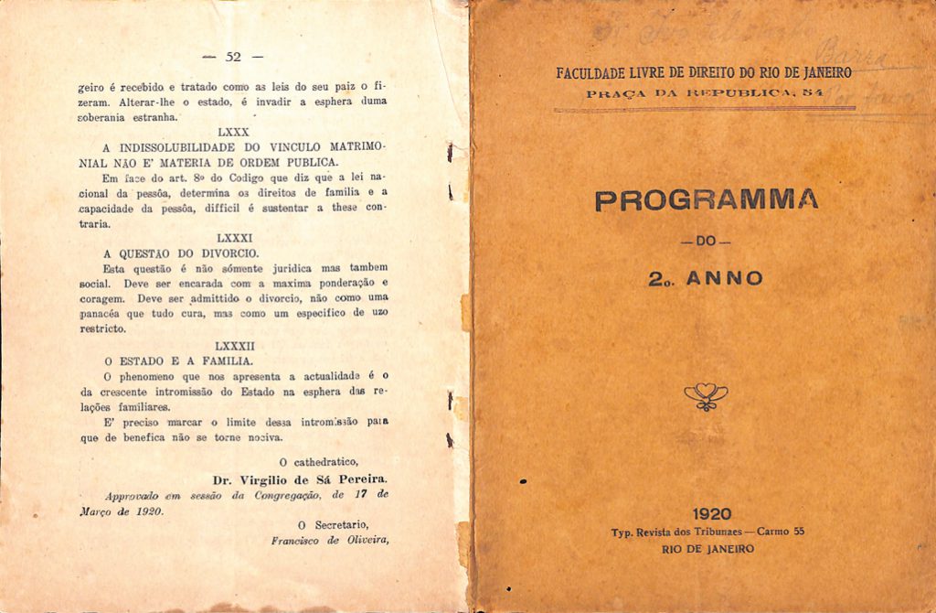 Programa do 2 ano (PDF)