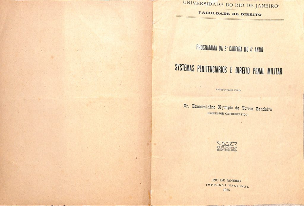 Sistemas penitenciários e direit penal militar (PDF)